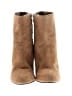 Nine West 100% Leather Tan Ankle Boots Size 7 1/2 - photo 2