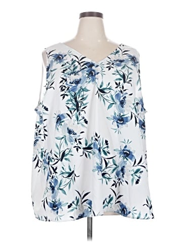 Lane Bryant Outlet Sleeveless Blouse (view 1)