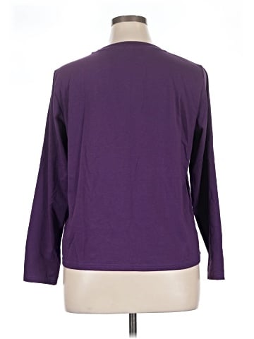 Shein Curve Long Sleeve T-Shirt (view 2)