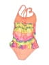 Wonder Nation Tie-dye Pink One Piece Swimsuit Size 6 - 6X - photo 2