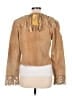 Mixit 100% Leather Tan Leather Jacket Size M - photo 2