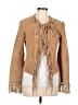 Mixit 100% Leather Tan Leather Jacket Size M - photo 1