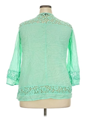 S.R. Fashion 3/4 Sleeve Blouse (view 2)