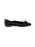 MICHAEL Michael Kors 100% Leather Black Flats Size 8 1/2 - photo 1