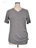 Unbranded Gray Short Sleeve Top Size XL - photo 1