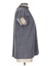 Anne Klein Polka Dots Gray Short Sleeve Blouse Size L - photo 4