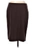 Moda International Solid Brown Formal Skirt Size 8 - photo 1