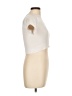 Alala Ivory Short Sleeve Turtleneck Size L - photo 4