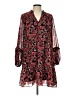 1.State 100% Polyester Paisley Burgundy Casual Dress Size L - photo 1