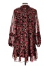 1.State 100% Polyester Paisley Burgundy Casual Dress Size L - photo 2