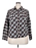 Northcrest 100% Cotton Plaid Brown Long Sleeve Button-Down Shirt Size 2X - photo 1
