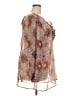 Ellos Brown 3/4 Sleeve Blouse Size 22 - photo 4