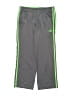 Adidas 100% Polyester Gray Track Pants Size 8 - photo 1