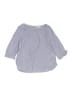 Crewcuts Stripes Blue 3/4 Sleeve Blouse Size 7 - photo 1