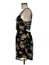 Derek Heart 100% Polyester Floral Black Casual Dress Size M - photo 5