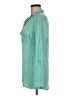 Splendid Teal Long Sleeve Blouse Size M - photo 5