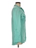 Splendid Teal Long Sleeve Blouse Size M - photo 4