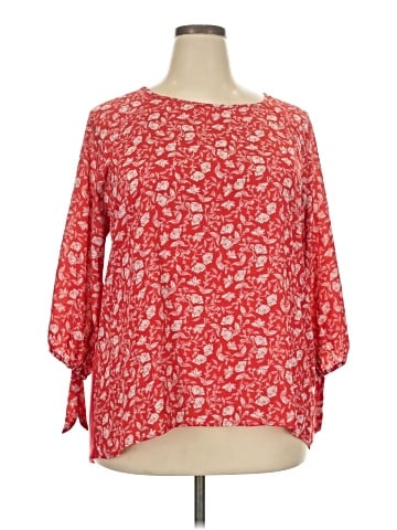 Papermoon 3/4 Sleeve Blouse (view 1)