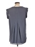 Pleione 100% Polyester Gray Short Sleeve Top Size L - photo 2