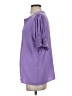 Bibi Purple 3/4 Sleeve Blouse Size S - photo 5