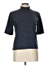 Kasper A.S.L. Gray Short Sleeve Turtleneck Size L - photo 1