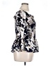 Indigo Rose Blue 3/4 Sleeve Blouse Size 1X - photo 4