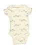 Gerber 100% Cotton Print Ivory Short Sleeve Onesie Size Newborn - photo 1