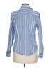 L.L.Bean Stripes Blue Long Sleeve Button-Down Shirt Size M - photo 2
