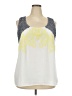 Skies Are Blue 100% Polyester White Sleeveless Blouse Size 2X - photo 1