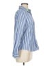 L.L.Bean Stripes Blue Long Sleeve Button-Down Shirt Size M - photo 4