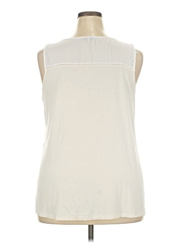 Skies Are Blue Sleeveless Blouse (view 2)