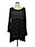 B.l.e.u. Black Long Sleeve Blouse Size 1X - photo 1