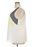 Skies Are Blue 100% Polyester White Sleeveless Blouse Size 2X - photo 5