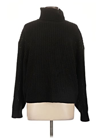Threadbare Turtleneck Sweater (view 1)