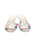 Nine West Floral White Sandals Size 10 - photo 2