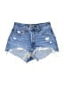 Levi's 100% Cotton Blue Denim Shorts Size 24 waist - photo 1