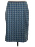 Talbots Houndstooth Blue Casual Skirt Size 6 (petite) - photo 1