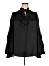 Ashley Stewart 100% Polyester Black Long Sleeve Blouse Size 14 Plus - photo 1