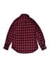 Crewcuts Checkered-gingham Red Long Sleeve Button-Down Shirt Size 6 - 7 - photo 2