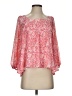 Versona 100% Polyester Pink 3/4 Sleeve Blouse Size XS - photo 1