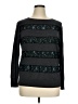 Halogen Black Long Sleeve T-Shirt Size XL - photo 1
