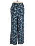 J.Jill 100% Rayon Floral Blue Casual Pants Size XL - photo 1