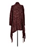 Forever 21 Burgundy Poncho Size M - photo 2