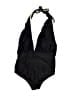 American Apparel Solid Black One Piece Swimsuit Size M - photo 1