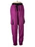 New Look 100% Polyester Color Block Purple Track Pants Size M - photo 1