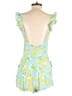 Beach Bunny 100% Rayon Blue Romper Size S - photo 2