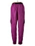 New Look 100% Polyester Color Block Purple Track Pants Size M - photo 2