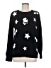 Karl Lagerfeld Paris Stars Black Pullover Sweater Size M - photo 1