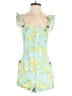 Beach Bunny 100% Rayon Blue Romper Size S - photo 1