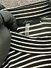 Soprano Stripes Black Casual Dress Size M (estimated) - photo 7